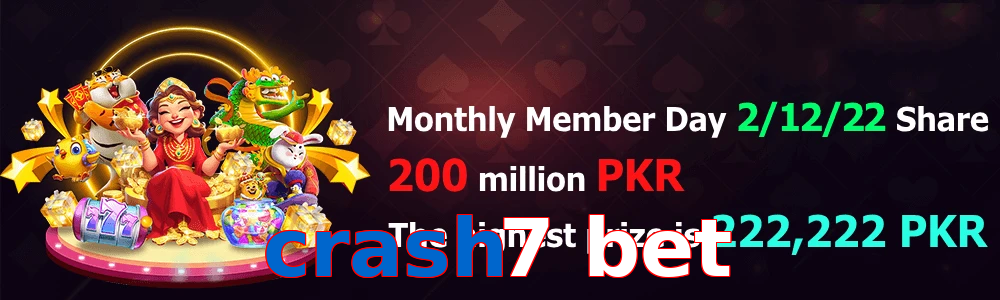 Crash7 bet game feature